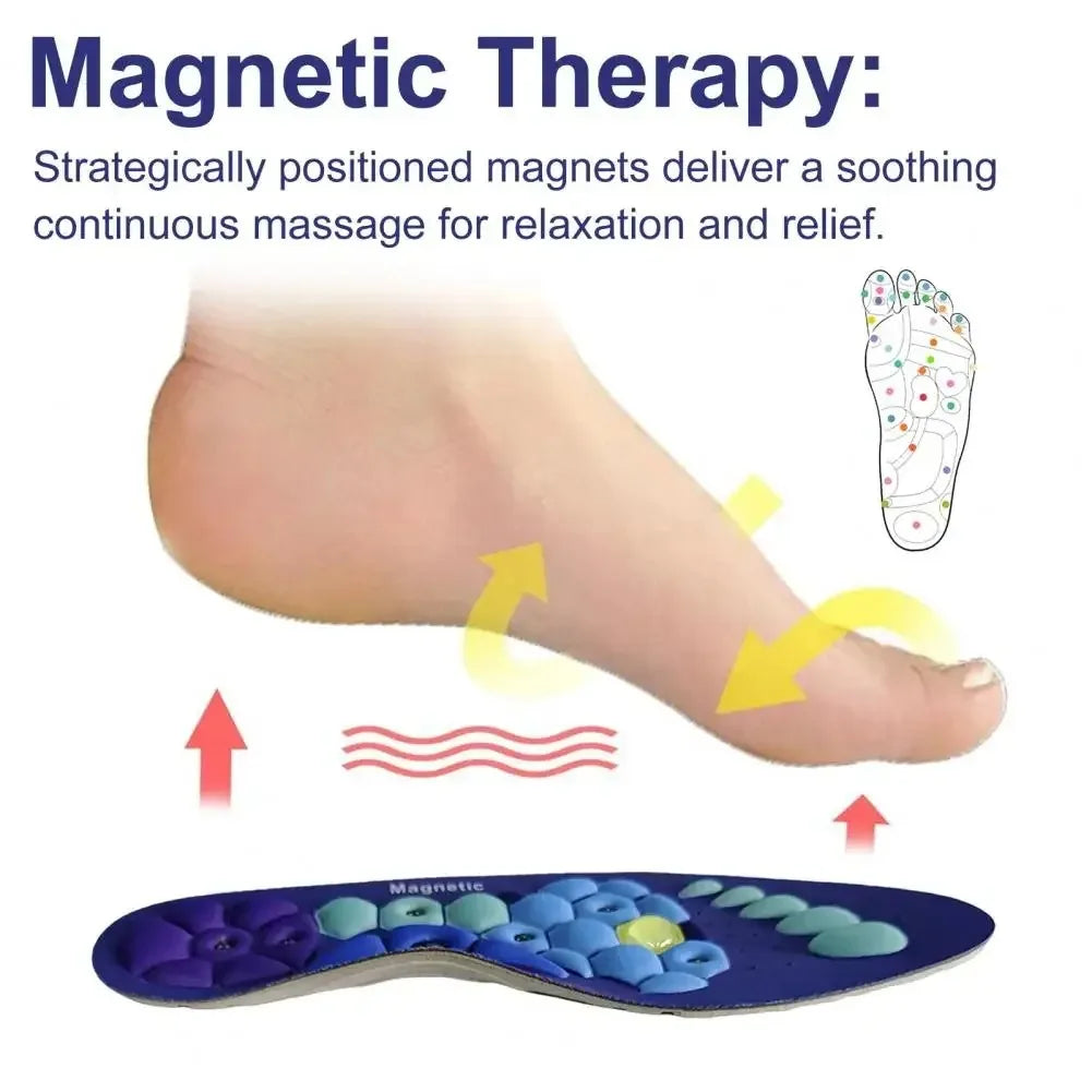 Magnetiska Akupressur-sulor – Massage & Viktminskning