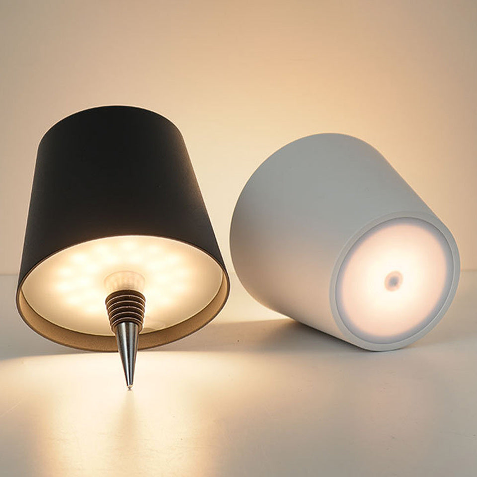 Trådlös LED Flasklampa – Uppladdningsbar Lampbas för Flaskor & Vaser