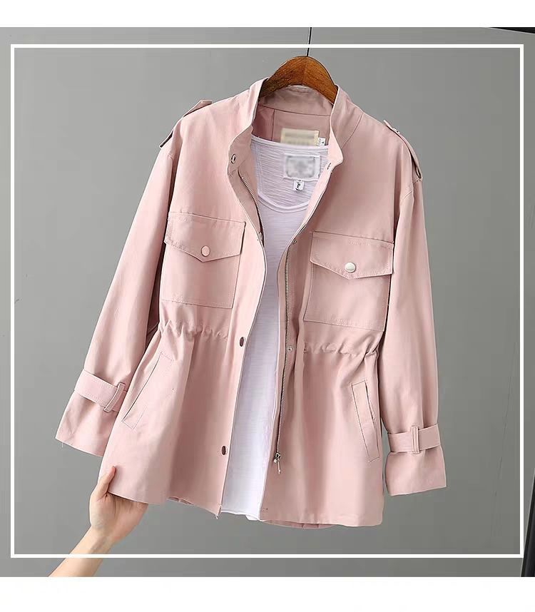 Cargo Trenchcoat för Kvinnor – Höstjacka