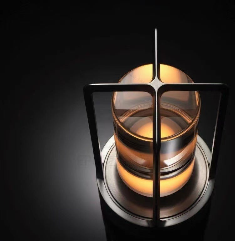 LED Kristallampa – Trådlös & Uppladdningsbar Bordslampa med Touch