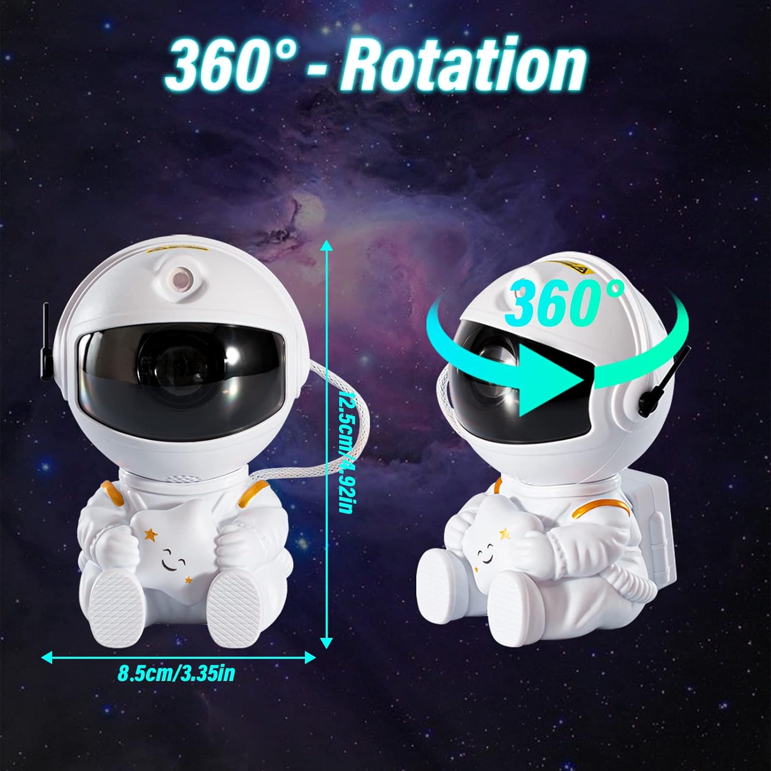 Galaxy Star Astronaut Projector